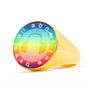 All About the Bass EDM Rainbow Ring