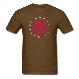 All about the bass EDM T-Shirt - brown