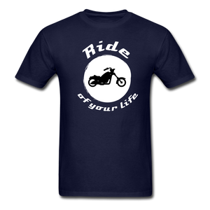 BIKER Ride of Your Life T-Shirt - navy