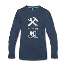 Load image into Gallery viewer, Men&#39;s Premium Long Sleeve T-Shirt - navy