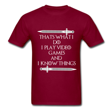 Load image into Gallery viewer, Men&#39;s T-Shirt - burgundy