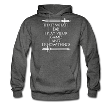 Load image into Gallery viewer, That&#39;s What I Do Gamer Men&#39;s Hoodie - charcoal gray