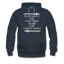 Load image into Gallery viewer, Men’s Premium Hoodie - navy