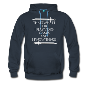 Men’s Premium Hoodie - navy