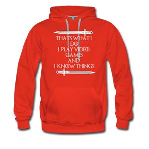 Men’s Premium Hoodie - red
