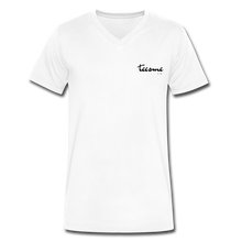 Load image into Gallery viewer, Teesme Co Men&#39;s V-Neck T-Shirt - white