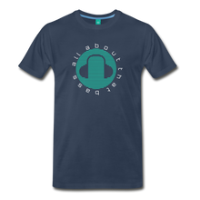 Load image into Gallery viewer, All About the Bass EDM Men&#39;s Premium T-Shirt - navy