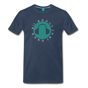 All About the Bass EDM Men's Premium T-Shirt - navy