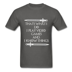 Men's T-Shirt - charcoal