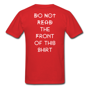 FUNNY Tee - red