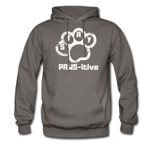 Load image into Gallery viewer, Stay PAWS-itive Unisex Hoodie - asphalt