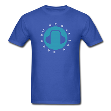 Load image into Gallery viewer, All about the bass EDM Men&#39;s T-Shirt - royal blue