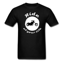 Load image into Gallery viewer, BIKER Ride of Your Life T-Shirt - black