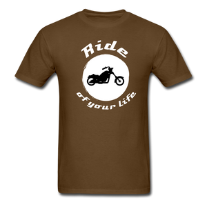 BIKER Ride of Your Life T-Shirt - brown