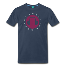 Load image into Gallery viewer, All About the Bass EDM Men&#39;s Premium T-Shirt - navy