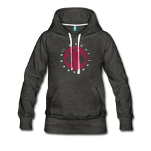 Load image into Gallery viewer, All About the Bass EDM Women’s Premium Hoodie - charcoal gray