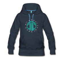 Load image into Gallery viewer, All about Bass EDM Women’s Premium Hoodie - navy
