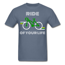 Load image into Gallery viewer, Ride of Your Life BIKE Tee - denim