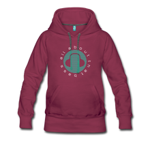 Load image into Gallery viewer, All about Bass EDM Women’s Premium Hoodie - burgundy