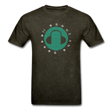 Load image into Gallery viewer, All about the bass EDM Men&#39;s T-Shirt - mineral black