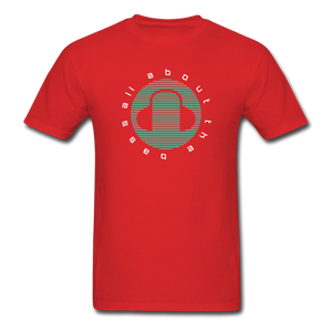 All about the bass EDM Men's T-Shirt - red