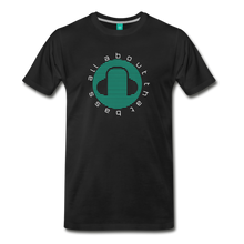 Load image into Gallery viewer, All About the Bass EDM Men&#39;s Premium T-Shirt - black