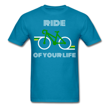 Load image into Gallery viewer, Ride of Your Life BIKE Tee - turquoise