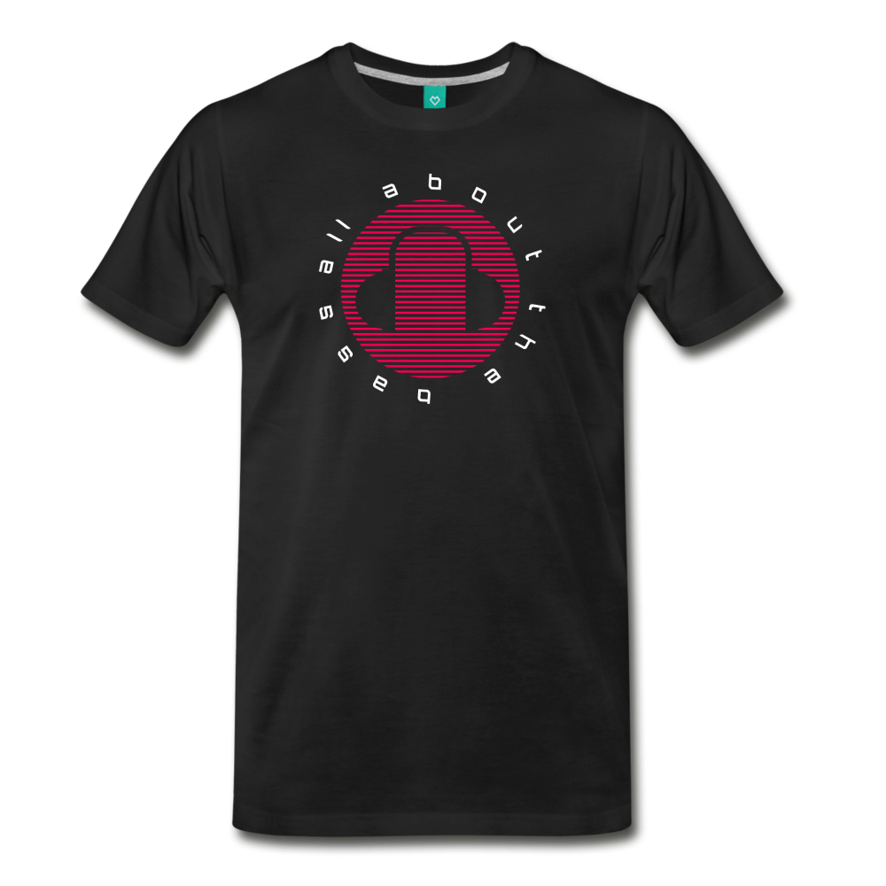 All About the Bass EDM Men's Premium T-Shirt - black