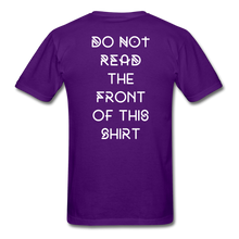 Load image into Gallery viewer, FUNNY Tee - purple