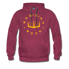 Load image into Gallery viewer, DINKING Magician Mode Men’s Premium Hoodie - burgundy