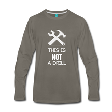 Load image into Gallery viewer, Men&#39;s Premium Long Sleeve T-Shirt - asphalt