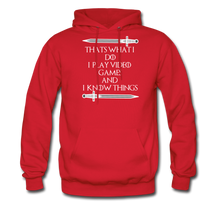 Load image into Gallery viewer, That&#39;s What I Do Gamer Men&#39;s Hoodie - red