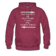Load image into Gallery viewer, Men’s Premium Hoodie - burgundy