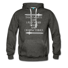 Load image into Gallery viewer, Men’s Premium Hoodie - charcoal gray