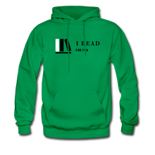 Load image into Gallery viewer, I Read Men&#39;s Hoodie - kelly green