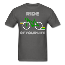 Load image into Gallery viewer, Ride of Your Life BIKE Tee - charcoal