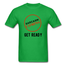 Load image into Gallery viewer, FUNNY Sarcasm Coming Tee - bright green