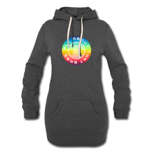 Load image into Gallery viewer, All about that bass Women&#39;s Hoodie Dress - heather black