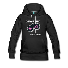 Load image into Gallery viewer, GAMER Chic Women’s Premium Hoodie - black