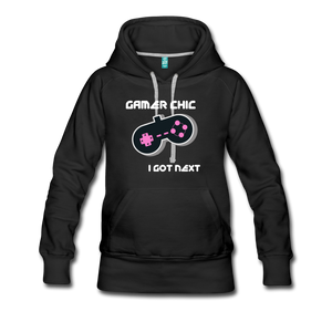 GAMER Chic Women’s Premium Hoodie - black