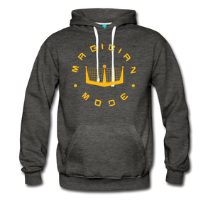 DINKING Magician Mode Men’s Premium Hoodie - charcoal gray