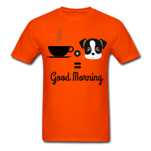 Load image into Gallery viewer, COFFE &amp; DOGGY T-Shirt - orange