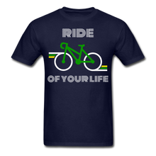 Load image into Gallery viewer, Ride of Your Life BIKE Tee - navy
