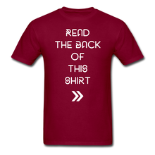 Load image into Gallery viewer, FUNNY Tee - burgundy