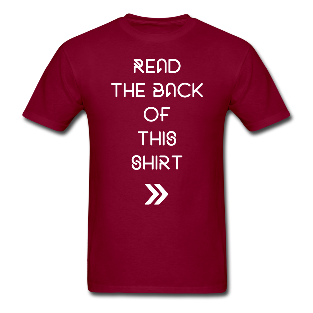 FUNNY Tee - burgundy