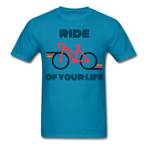 Ride of Your Life Bike Tee - turquoise