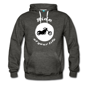 Ride of your LIfe BIKER Men’s Premium Hoodie - charcoal gray
