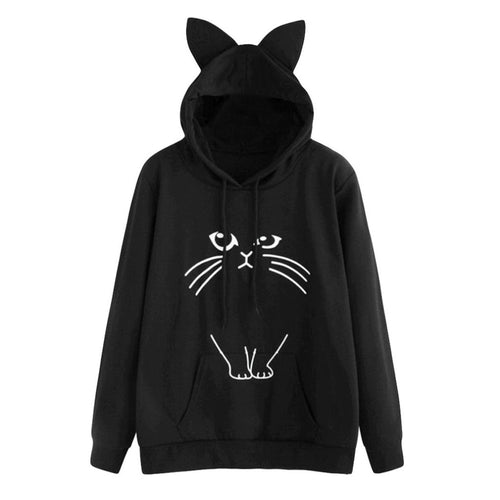 Meow Me Hoodie with Cat Ears