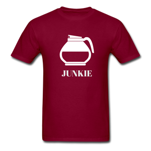 COFFEE Tee - burgundy