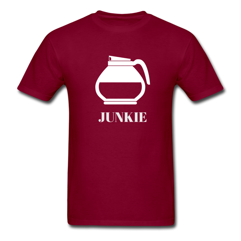 COFFEE Tee - burgundy